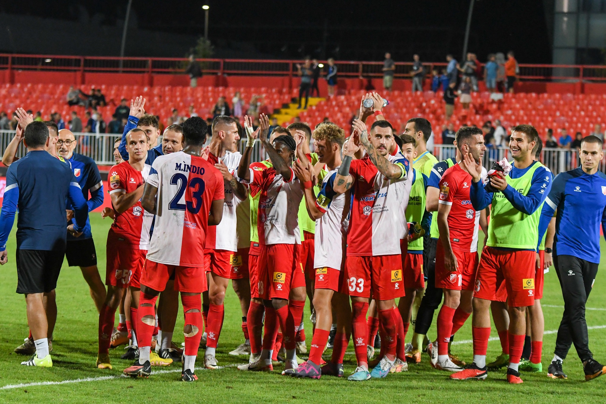 FK Vozdovac beat FK Vojvodina 